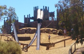 St Kilda Playground Castle - Front