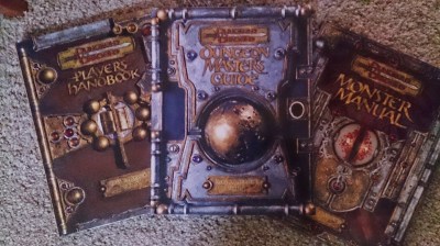 Dungeons & Dragons core rulebooks