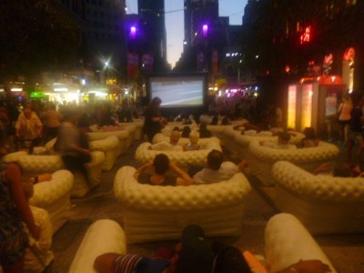 Bourke Street Mall Couches