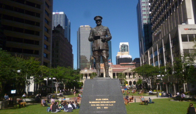 Anzac Square Statue