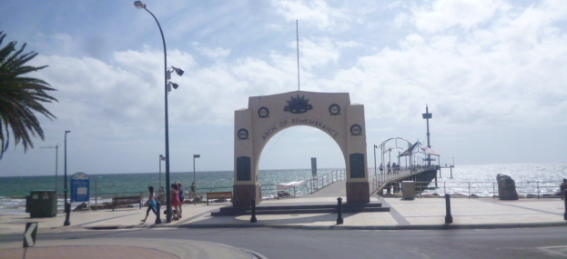 (pic - Story) Brighton SA - War Memorial