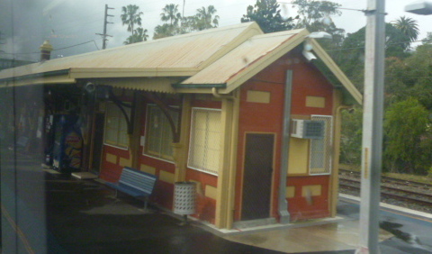 (pic - Story) Gosford Glyphs - Brooklyn Station