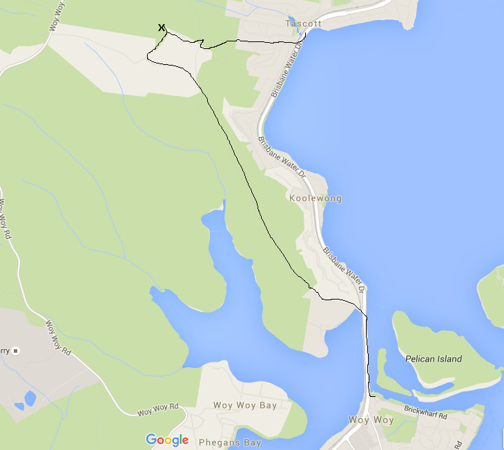 (pic - Story) Gosford Glyphs - Map