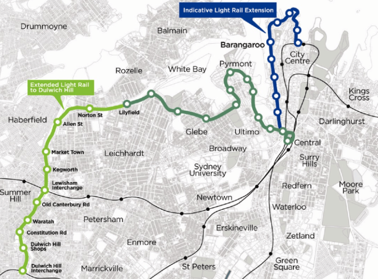 (pic - Story) Glebe - Light Rail