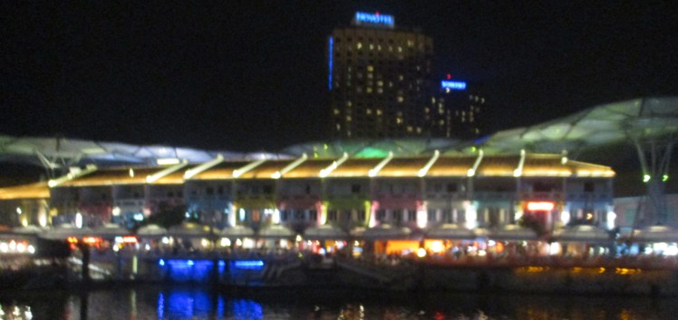 (pic - Story) Clarke Quay - At Night