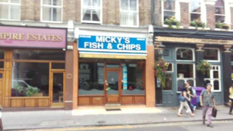 (pic - Story) London - Fish & Chips